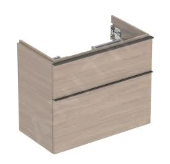Geberit ICon - Mueble De Lavabo 74x62x42 Cm, 2 Cajones, Roble 502.308.JH.1