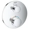 Grohe Grohtherm - Grifo Termostático De Bañera Para 2 Aparatos, Cromo 24077000