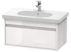 Duravit Ketho - Mueble De Lavabo 410x800x455 Mm, 1 Cajón, Blanco Brillante KT666702222