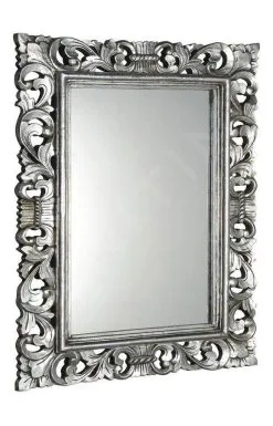 Sapho Scule - Espejo En Marco 700x1000 Mm, Plata IN156