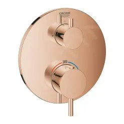 Grohe Atrio - Grifo Termostático Empotrado De Ducha, Warm Sunset 24134DA3