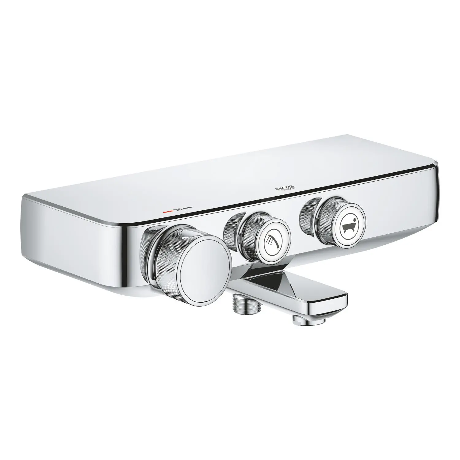 Grohe Grohtherm SmartControl - Grifo Termostático De Bañera, Cromo 34718000