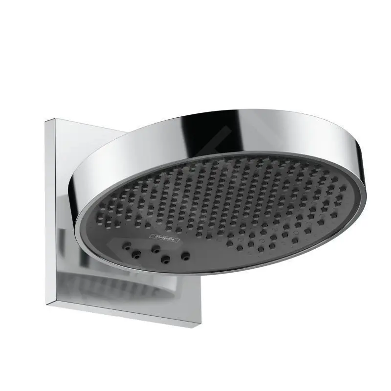 Hansgrohe Rainfinity - Rociador De Ducha 250 Con Conexión, 3 Jet, EcoSmart, Cromo 26233000