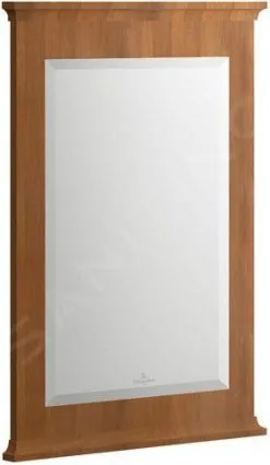 Villeroy & Boch Hommage - Espejo, 560 Mm X 740 Mm, Arce Macizo, Nogal Teñido 85650000