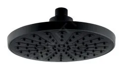 Novaservis Rociadores De Ducha - Rociador De Ducha, Diámetro 200 Mm, 1 Chorro, Negro Mate RUP/200,5