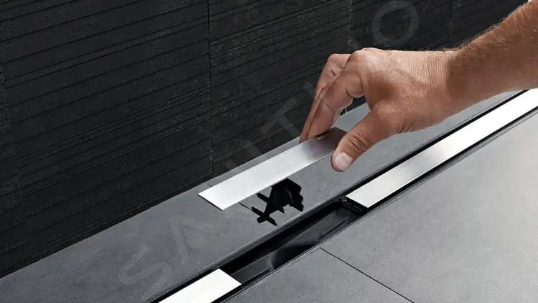 Geberit CleanLine - Canaleta De Ducha De Acero Inoxidable, 300-1300 Mm, Metal Pulido 154.451.KS.1 - Imagen 3