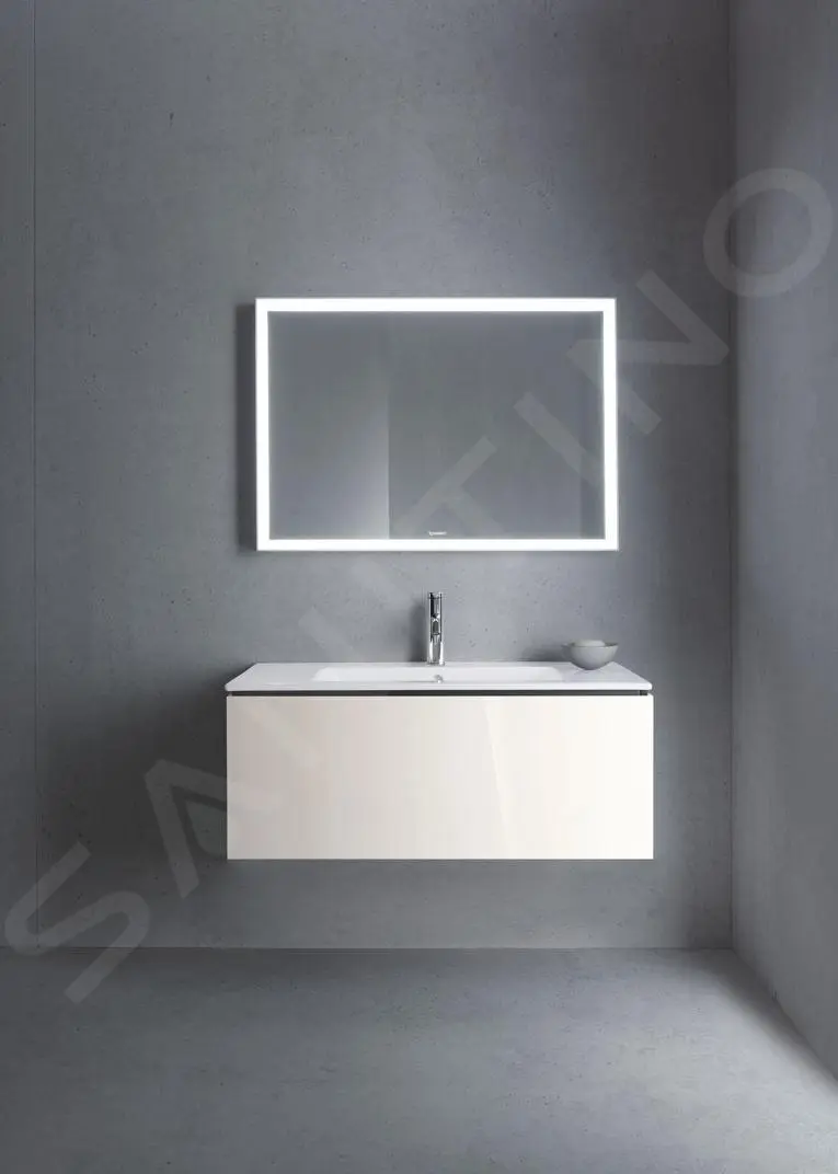Duravit L-Cube - Armario De Lavabo 400x1020x481 Mm, 1 Cajón, Blanco Brillante LC614202222 - Imagen 7