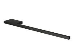 Laufen Lani - Toallero, Longitud 35 Mm, Negro Mate H4931204500001