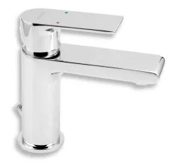 Novaservis Nobless Trend - Grifo De Lavabo Con Desagüe, Cromo 41001,0