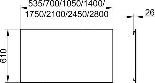 Keuco Edition 11 - Espejo 700x610 Mm 11195001500 - Imagen 2