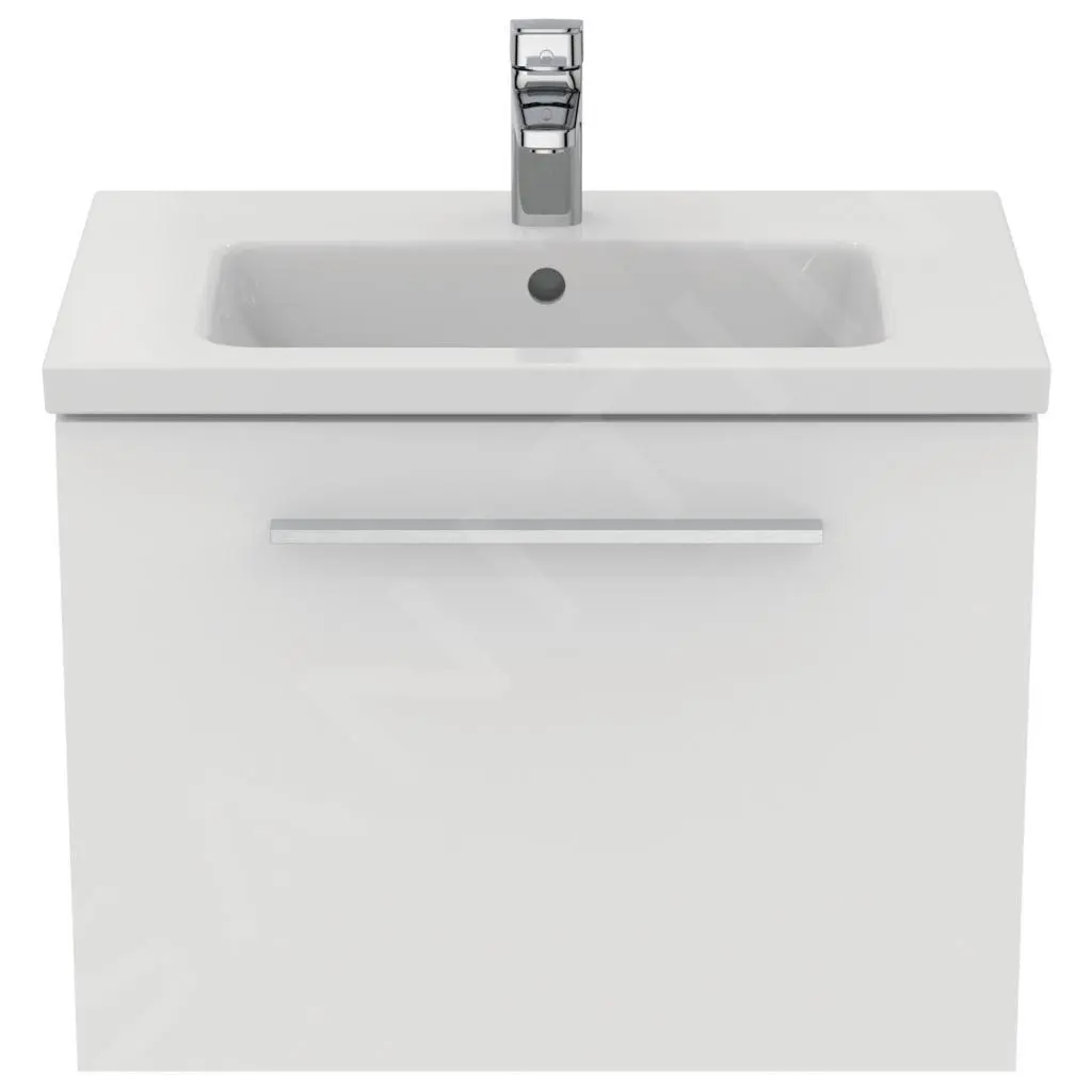 Ideal Standard I.Life S - Mueble Bajo Lavabo, 600x375x440 Mm, Blanco Matee T5292DU - Imagen 4