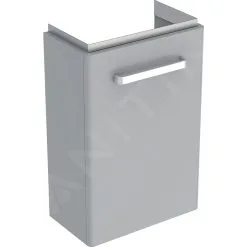 Geberit Selnova Compact - Mueble De Lavabo, 400x340x604 Mm, 1 Puerta, Gris Claro 501.489.00.1