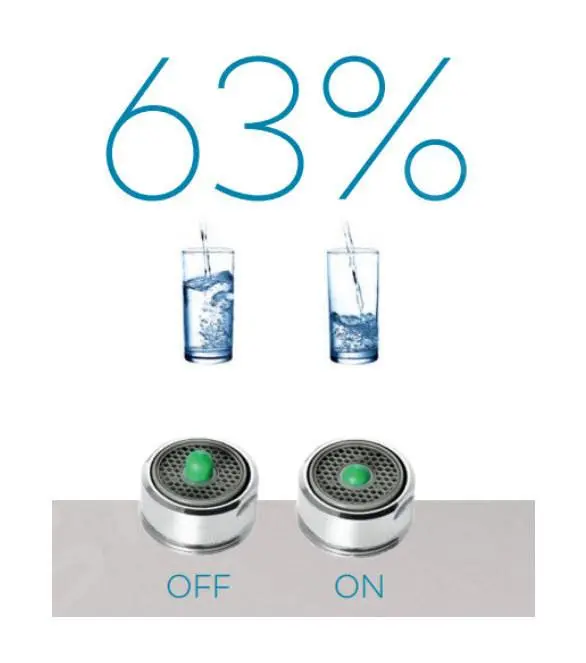 Novaservis Metalia Eco+ - Grifo De Lavabo ECO+, Cromo 57002/1,0E - Imagen 4