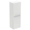Ideal Standard I.Life A - Armario Alto Para Baño 400x300x1200 Mm, 1 Puerta Izquierda/derecha, Blanco Matee T5261DU