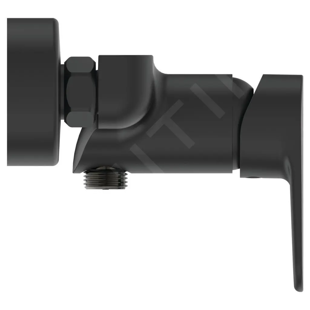 Ideal Standard Cerafine O - Grifo De Ducha De Pared, Negro BC499XG - Imagen 3