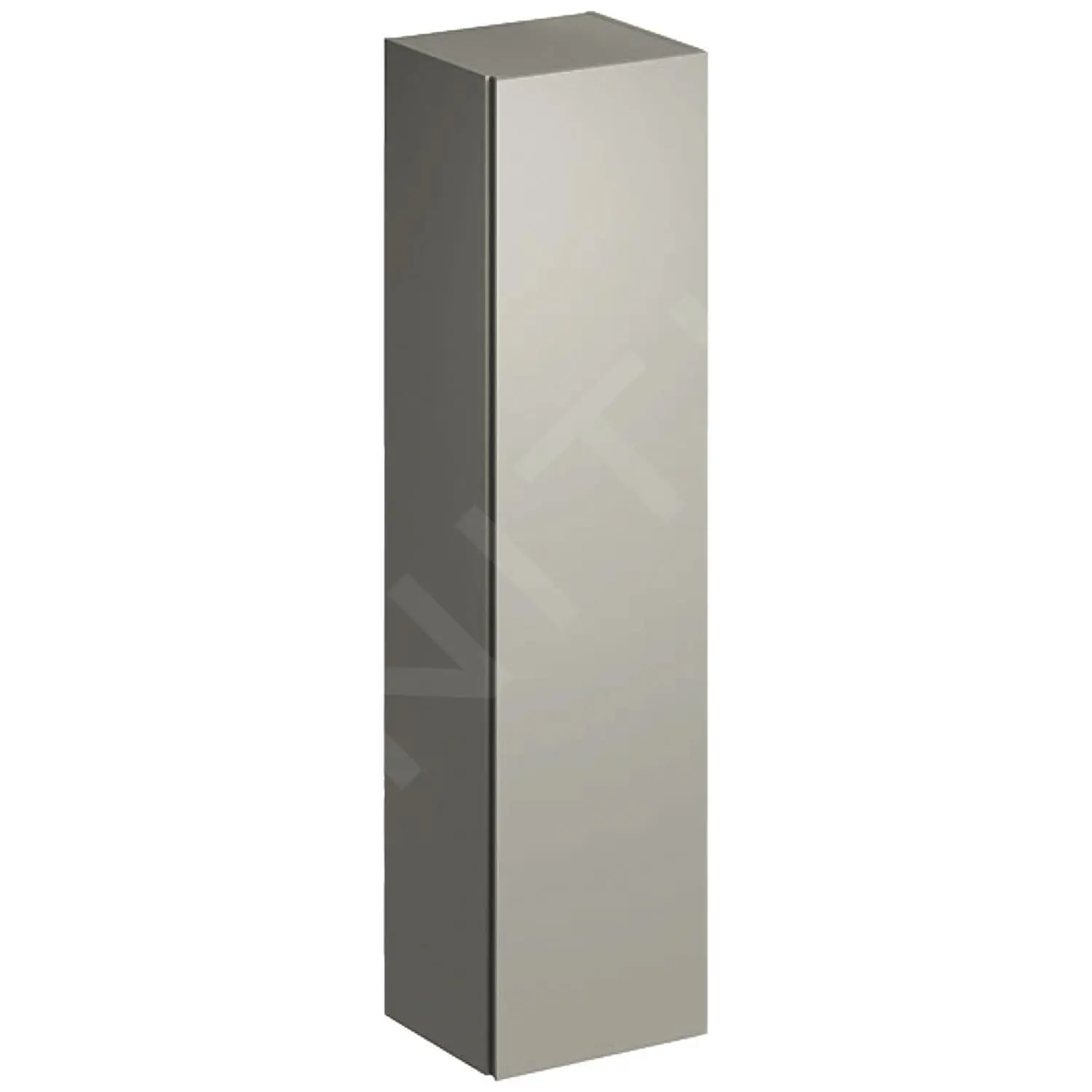 Geberit Xeno 2 - Armario Alto 1700x400 Mm, Espejo Dentro, Gris/beige 500.503.00.1