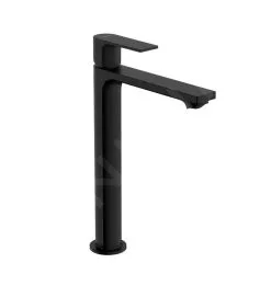 Hansgrohe Rebris E - Grifo Para Cuenca De Lavabo, Con Desagüe, CoolStart, EcoSmart, Negro Mate 72591670