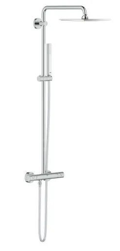 Grohe Euphoria Cube - Conjunto De Ducha XXL 230 Con Termostato, Cromo 26187000