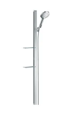 Hansgrohe Raindance - Conjunto De Ducha Select S 120, 3 Chorros, Barra De Ducha 1,50 M, Cromo 27646000
