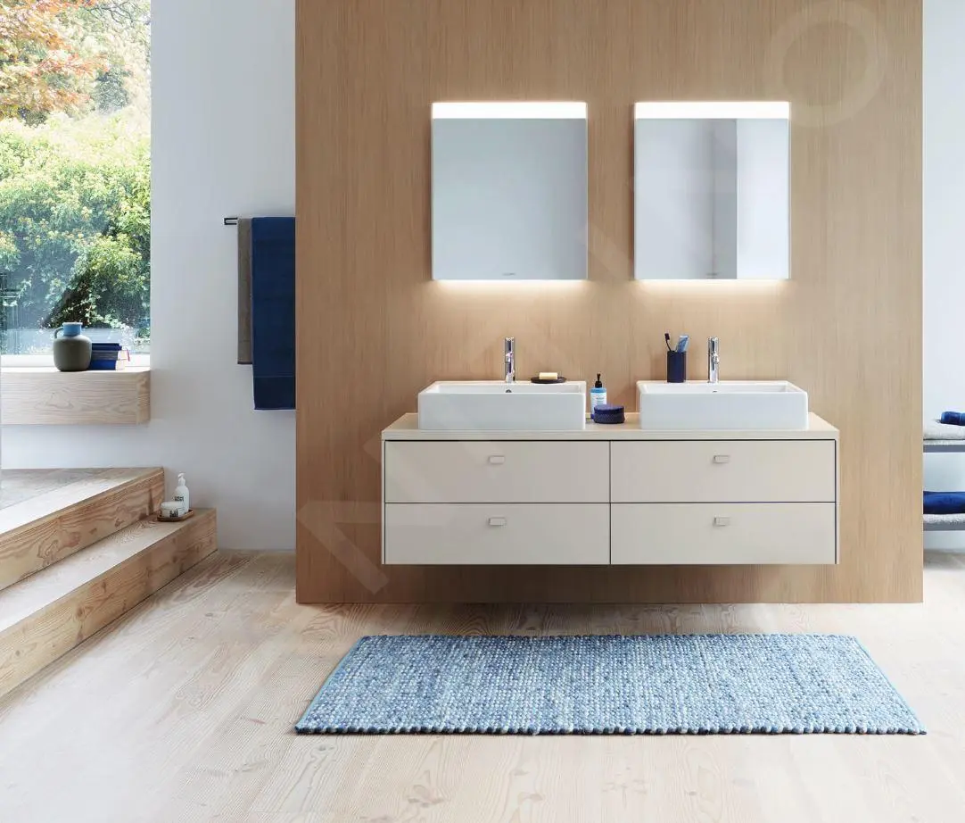 Duravit Brioso - Espejo Con Iluminación LED 700x420x45 Mm, Blanco Brillante BR7000022220000 - Imagen 3