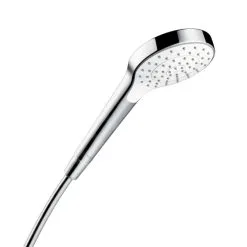 Hansgrohe Croma Select S - Alcachofa De Ducha 110, EcoSmart 7 L/min, Blanco/cromo 26806400