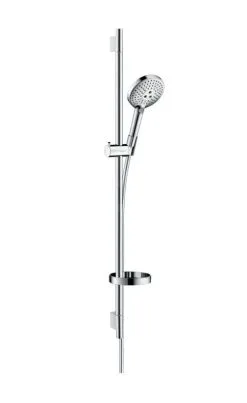 Hansgrohe Raindance Select S - Conjunto De Ducha 120, 3 Chorros, EcoSmart 9 L/min, Cromo 26633000
