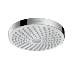 Hansgrohe Croma Select S - Rociador De Ducha 180 2jet, Blanco/cromo 26522400