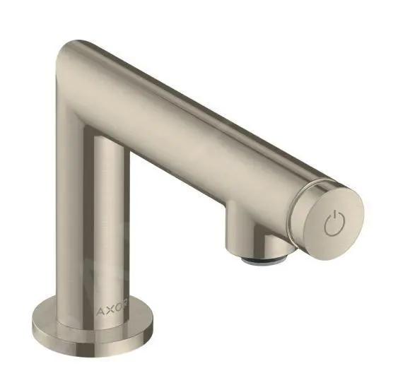 Axor Uno - Grifo Select De Pie Para Agua Fría, Níquel Cepillado 45130820
