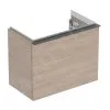 Geberit ICon - Mueble De Lavabo 52x42x31 Cm, 1 Cajón, Roble 502.302.JH.1