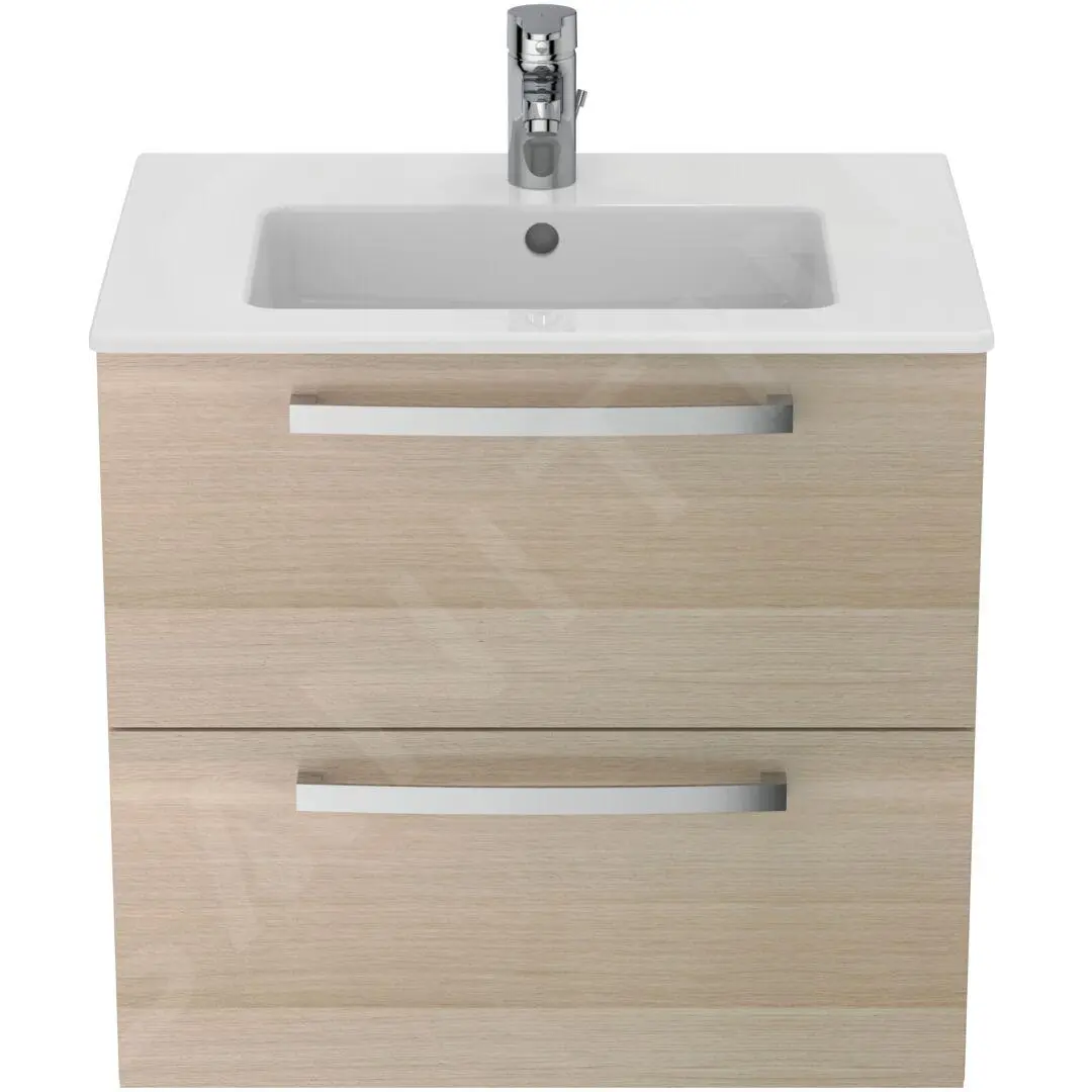 Ideal Standard Tempo - Mueble Bajo Lavabo 600x440x550 Mm, Roble De Arena E3240OS