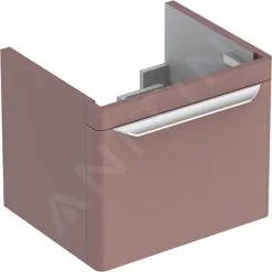 Geberit MyDay - Mueble De Lavabo, 540x410x430 Mm, 1 Cajón Con Iluminación LED, Taupe 824066000