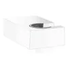 Hansgrohe Soportes De Ducha - Soporte De Ducha Mural Porter E, Blanco Mate 28387700