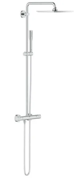 Grohe Vitalio Joy - Conjunto De Ducha 230 Con Termostato, 1 Chorro, Cromo 26365000