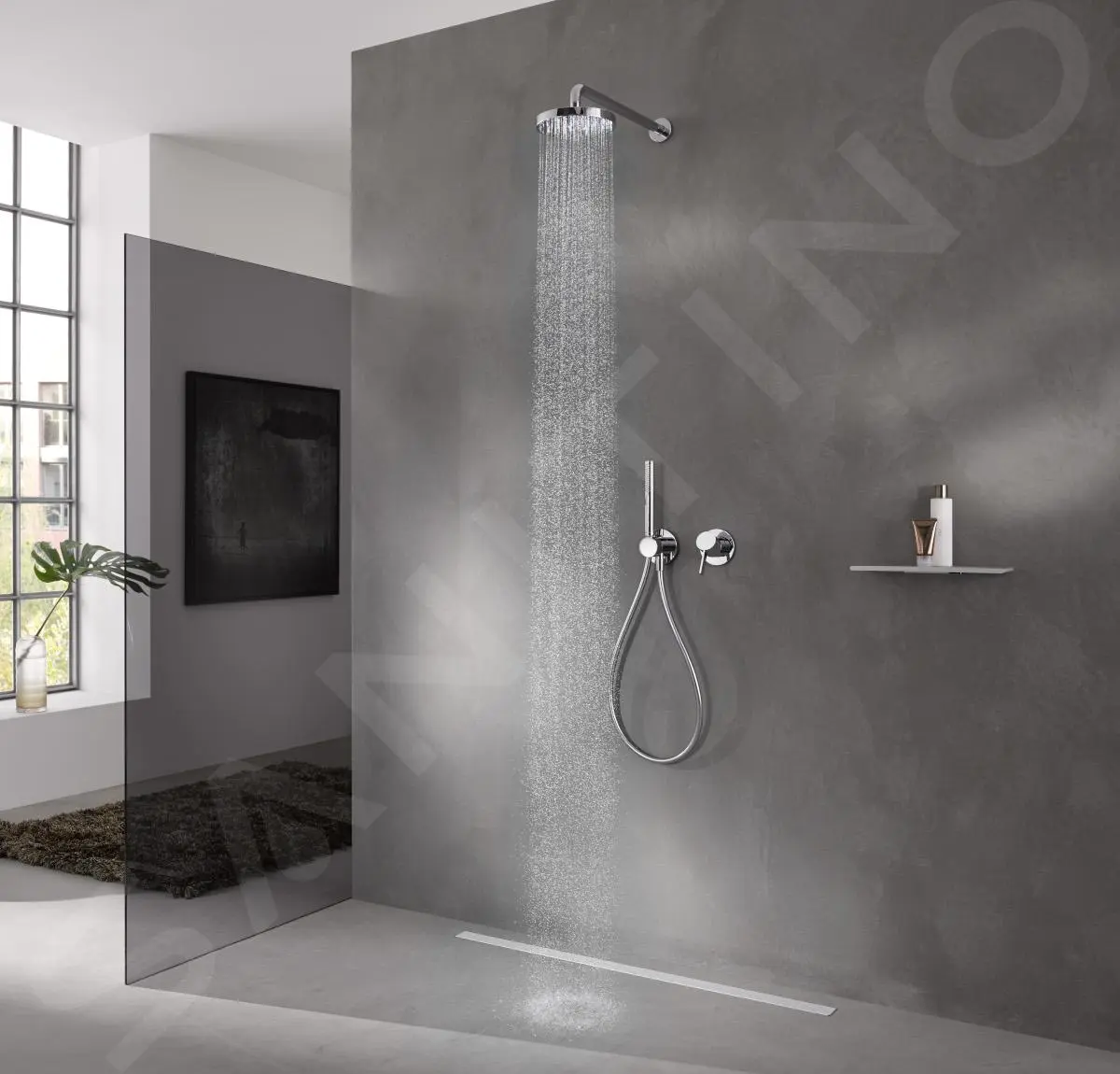 Keuco IXMO - Grifo De Ducha Empotrado, Cromo 59551019501 - Imagen 3