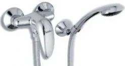 Novaservis Metalia 55 - Conjunto De Ducha Con Grifo, Soporte Y Cabezal De Ducha, Cromo 55061,0