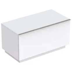 Geberit ICon - Armario Lateral 890x472 Mm Con Cajón, Blanco Mate 841090000