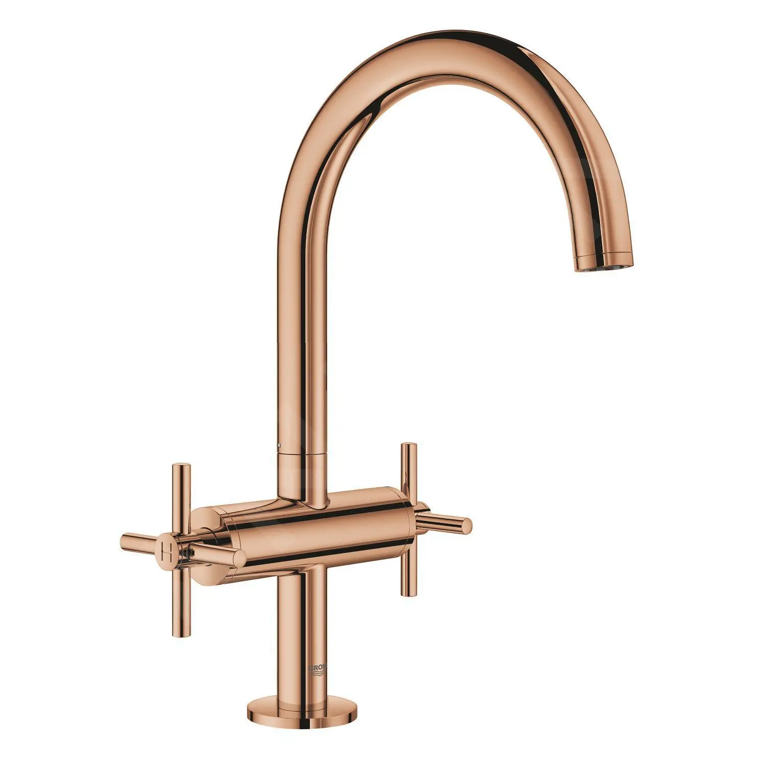 Grohe Atrio - Grifo De Lavabo, Con Desagüe Y Caño Giratorio, Warm Sunset 21019DA3