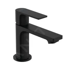 Hansgrohe Rebris E - Grifo De Lavabo Para Agua Fría, Negro Mate 72506670