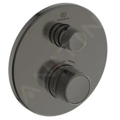 Ideal Standard CeraTherm Navigo - Grifo Termostático Empotrado Para Ducha, Magnetic Grey A7295A5
