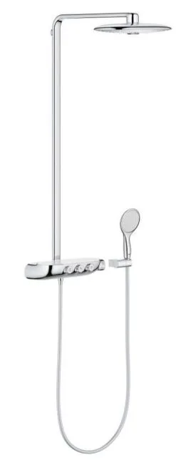 Grohe Rainshower SmartControl - Conjunto De Ducha Duo Con Termostato, 2 Chorros, Cromo 26250000