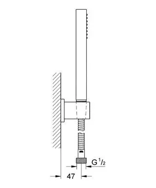 Grohe Euphoria Cube - Conjunto De Ducha, Cromo 27703000 - Imagen 3