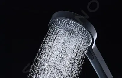 Kielle Aura - Conjunto De Ducha Con Termostato, 260 Mm, 3 Chorros, Negro/color Blanco 20602004 - Imagen 4