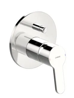 Hansa Primo - Grifo Empotrado Para 2 Dispositivos, Cromo 49979003