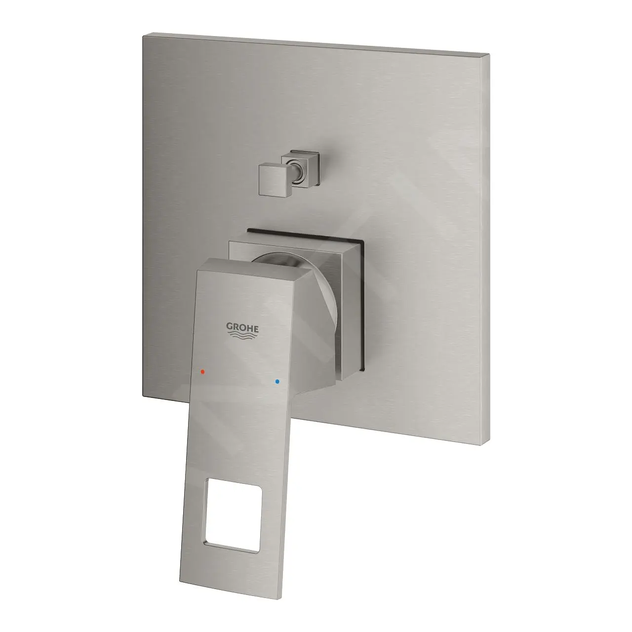 Grohe Eurocube - Grifo Empotrado Para 2 Dispositivos, Supersteel 24062DC0 - Imagen 4
