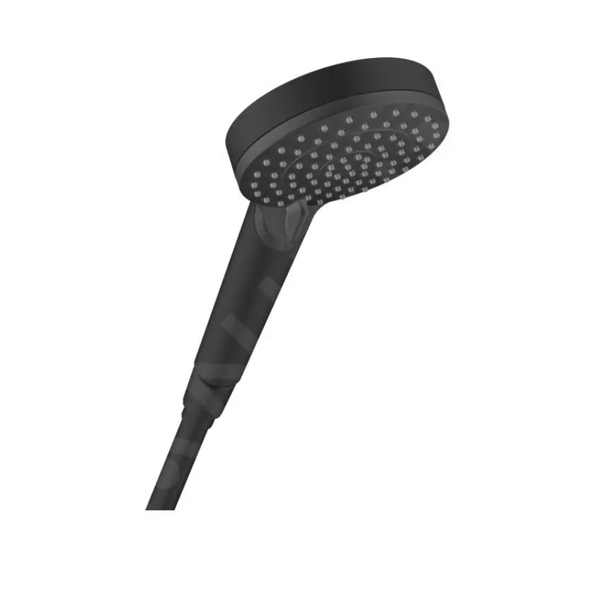 Hansgrohe Vernis Blend - Cabezal De Ducha Vario, 2 Chorros, Negro Mate 26270670