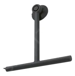 Sapho Accesorios De Baño Gedy - Limpiacristales Gummy, Negro Mate 264114