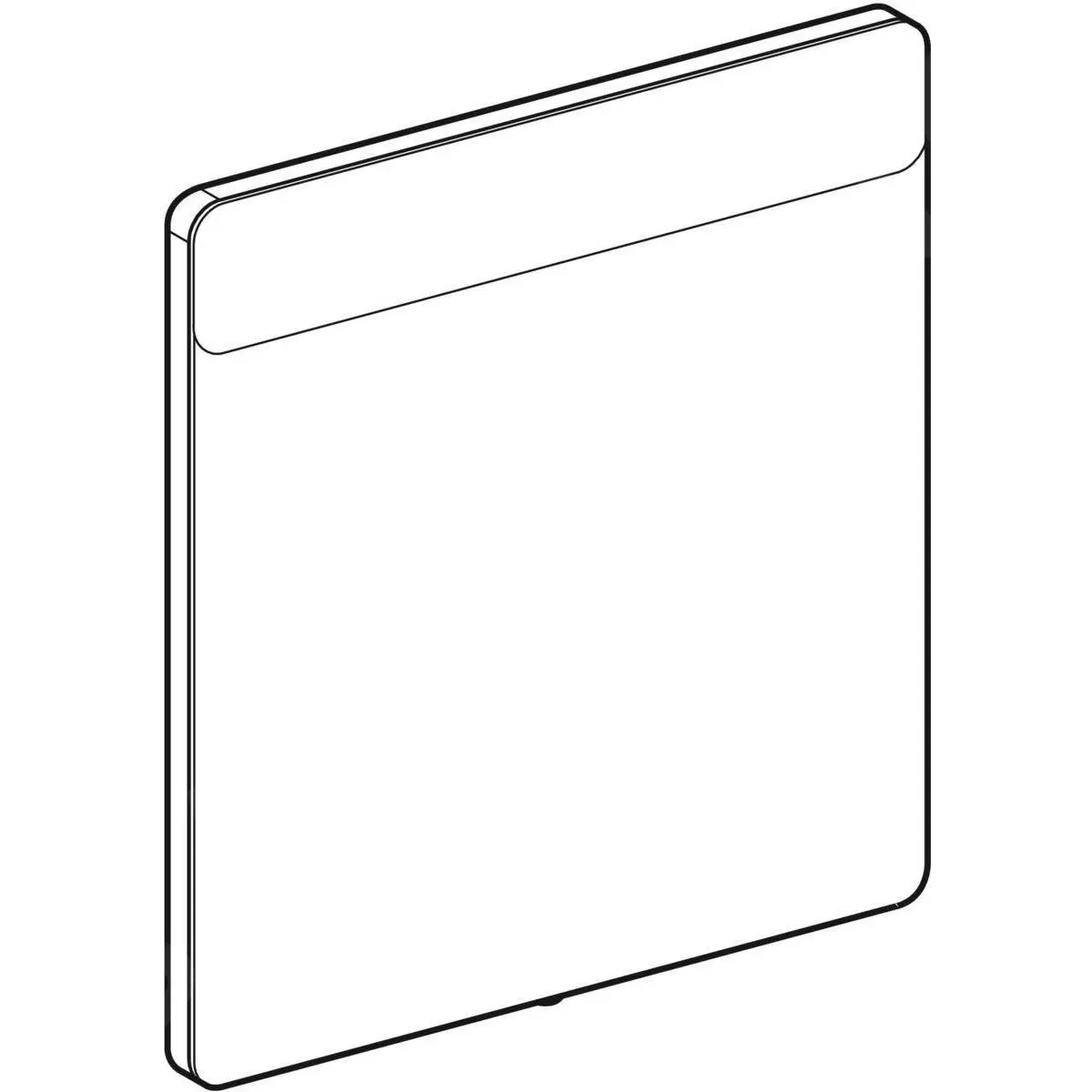 Geberit Option - Espejo Con Iluminación LED, 600x650 Mm 819260000 - Imagen 3