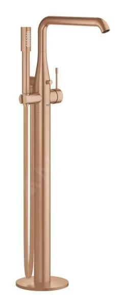 Grohe Essence - Grifo Monomando De Bañera Sobre Suelo, Warm Sunset Cepillado 23491DL1