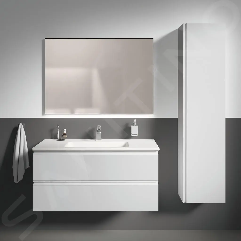Ideal Standard Mirror&Light - Espejo 1000x700 Mm Con Marco T3358BH - Imagen 4