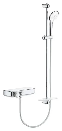 Grohe Grohtherm SmartControl - Conjunto De Ducha 110 Con Termostato, Cromo 34721000